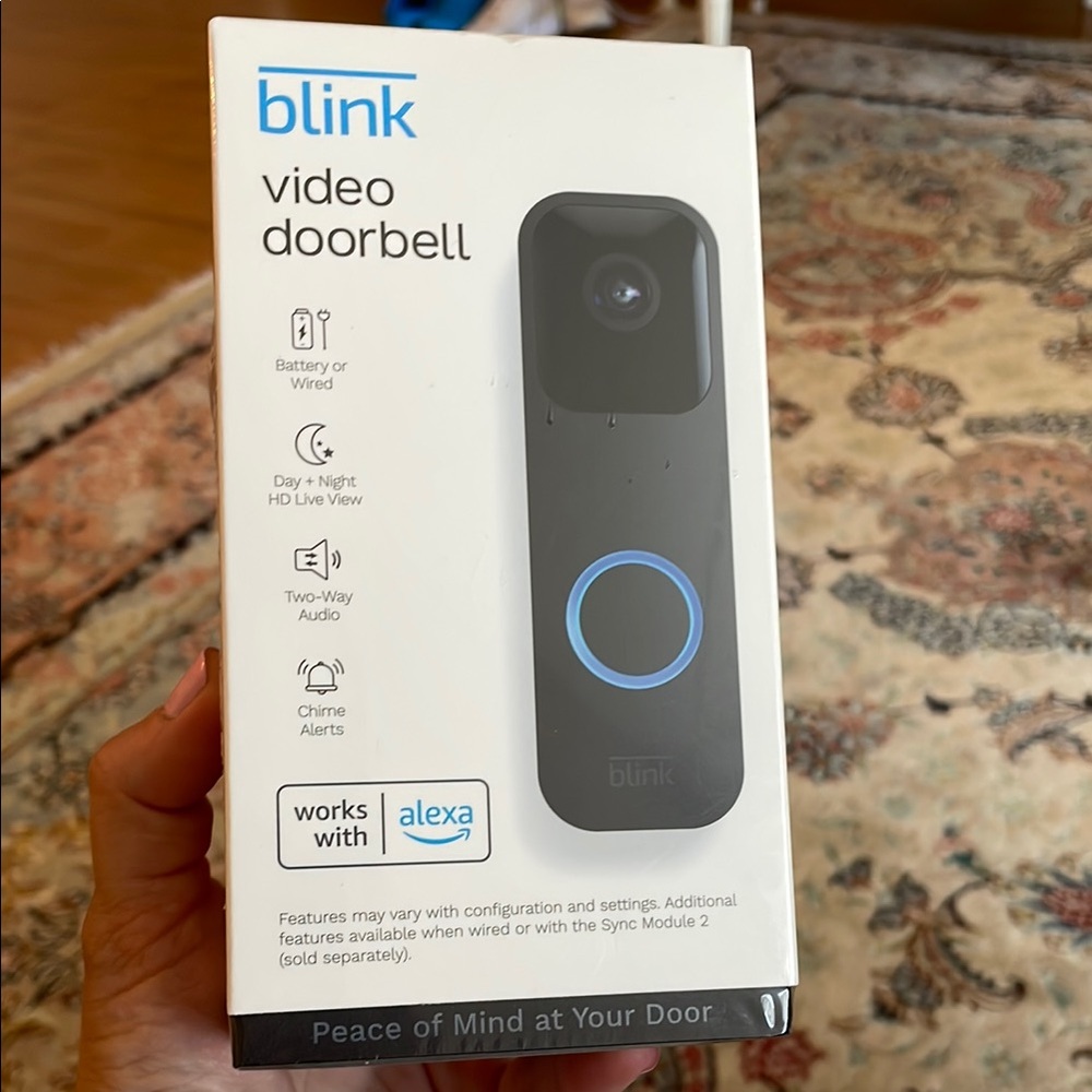 Blink Video Doorbell - Black